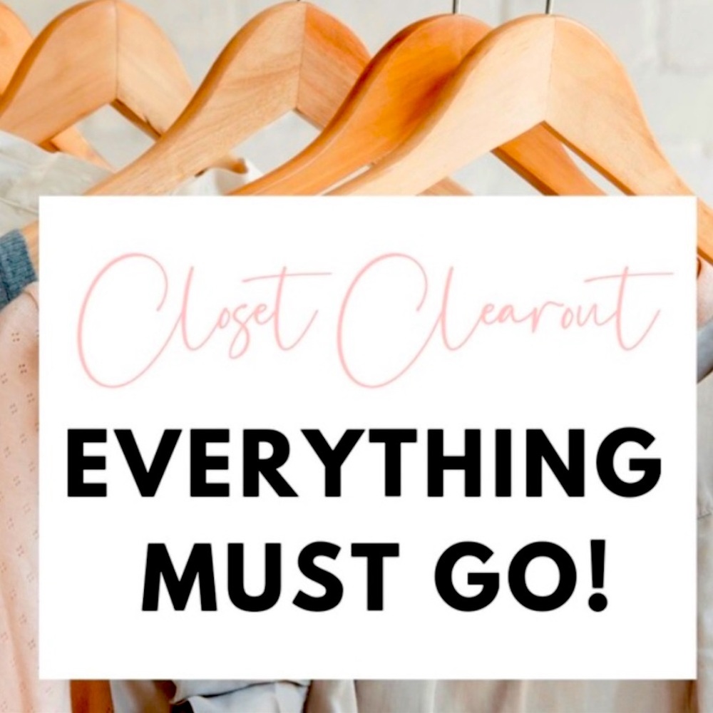 Closet clean out